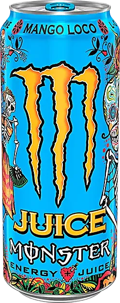 Monster Juice Mango Loco Cans
