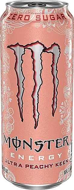 Monster Ultra Peachy Keen Cans
