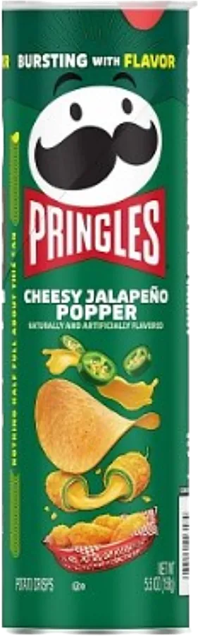 PRINGLES CHEESY JALAPEÑO POPPER