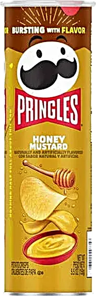 PRINGLES HONEY MSTRD CRISPS 14X158G
