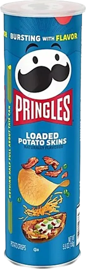PRINGLES LOADED POTATO SKINS 14/158gr